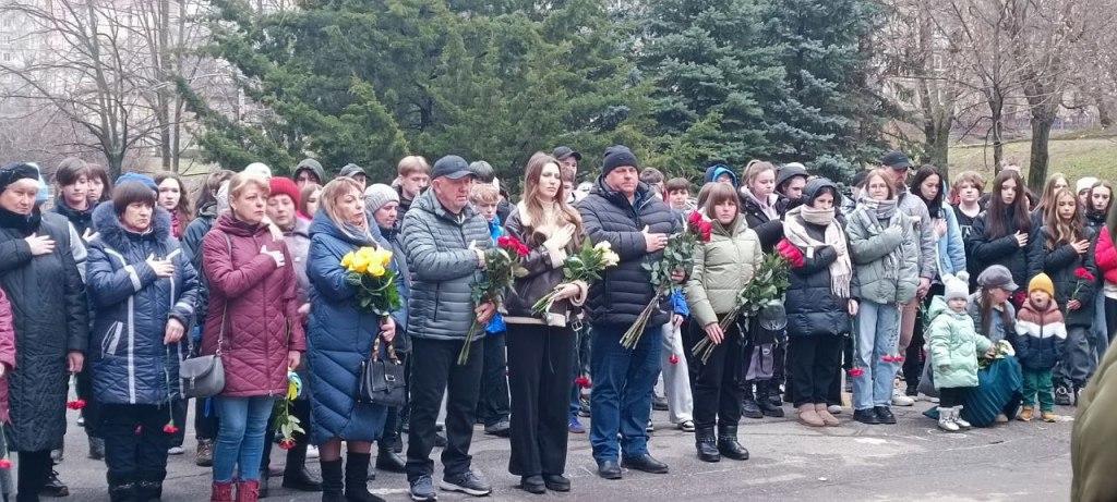 Відкриття меморіальної дошки Будько Сергія Юрійовича