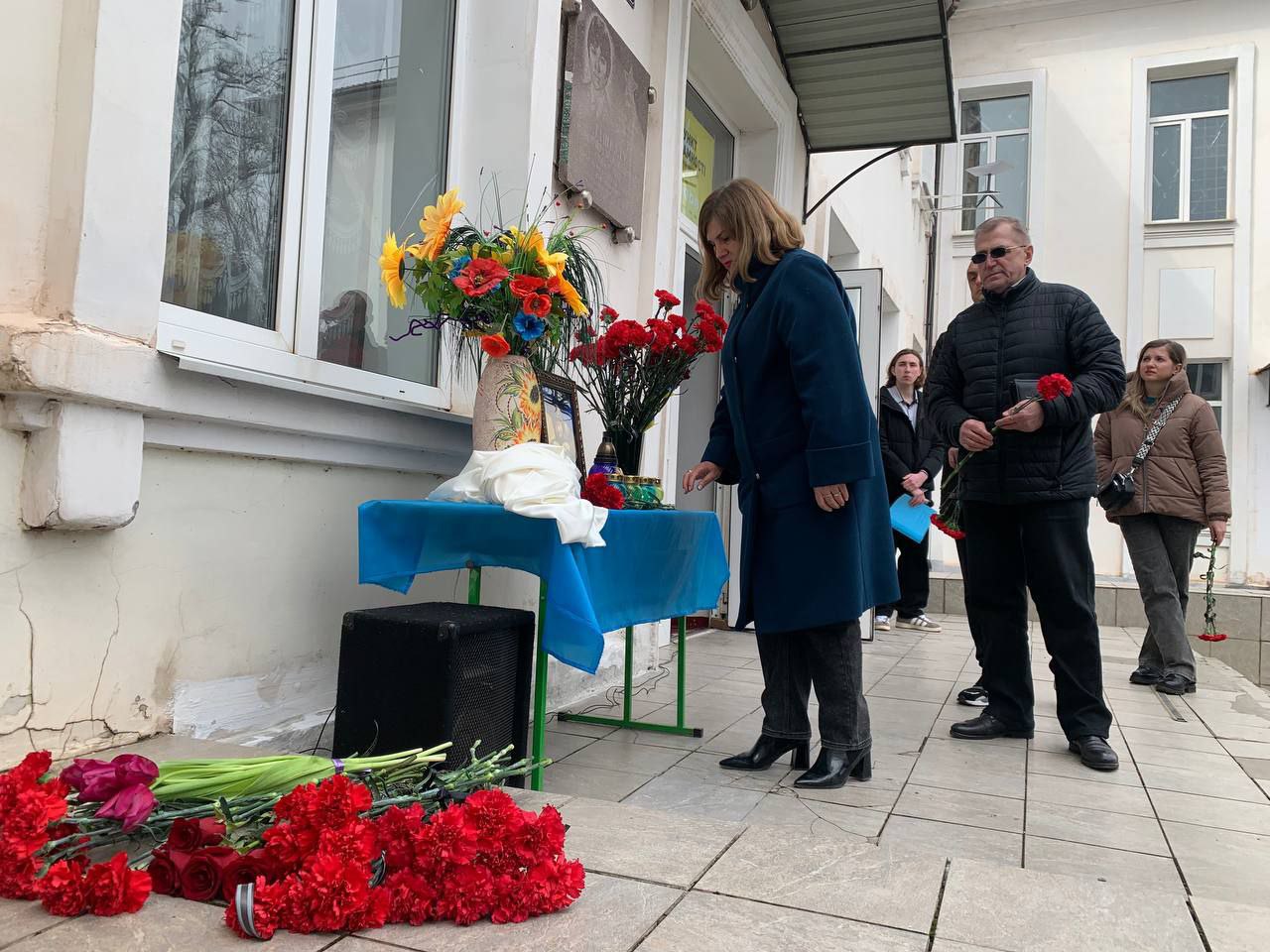 Відкриття меморіальної дошки Василю Печеніну