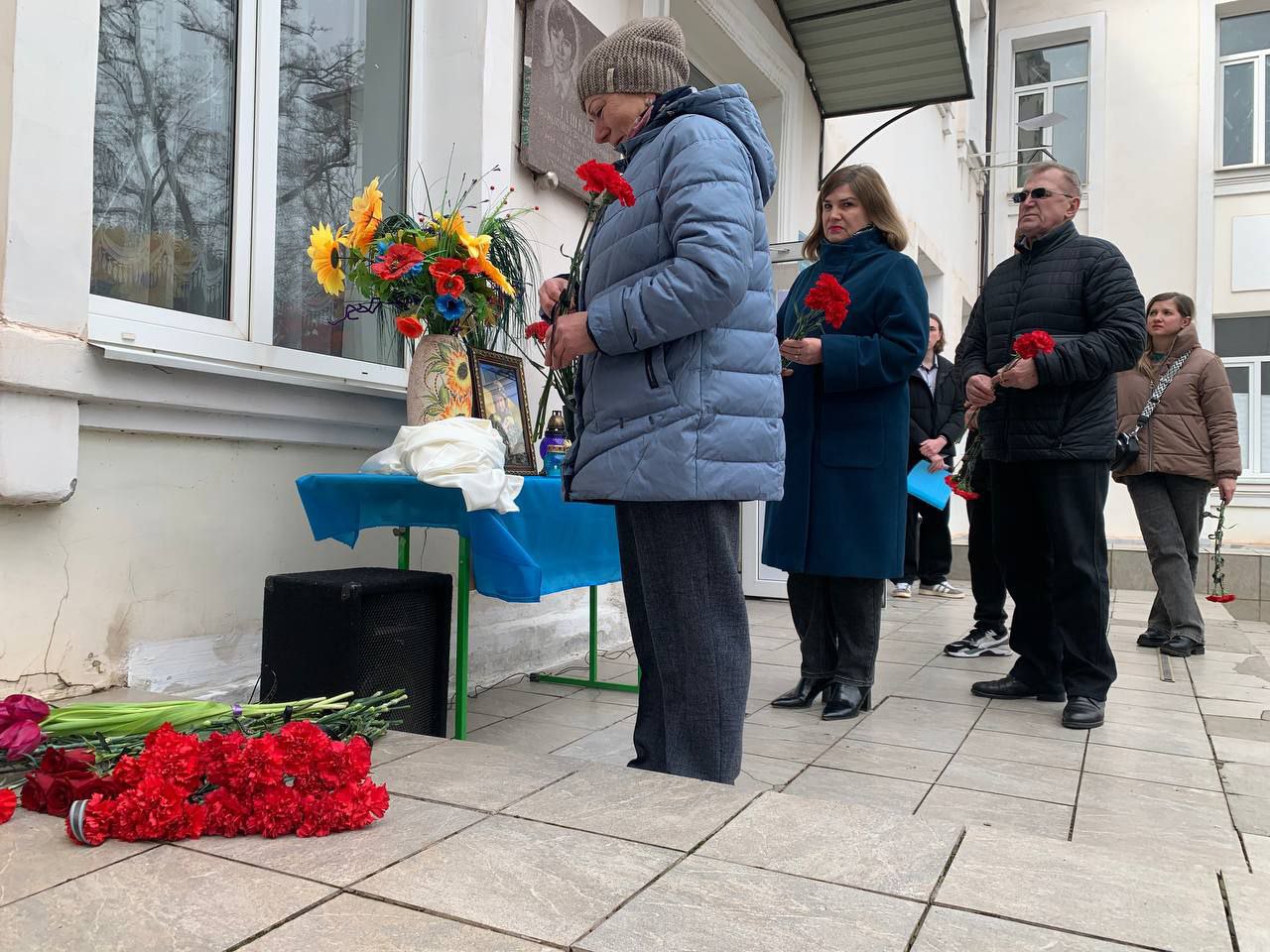 Відкриття меморіальної дошки Василю Печеніну