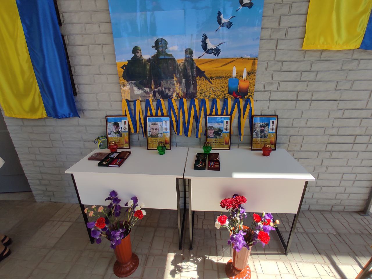 Відкриття меморіальних дошок Олександра Вража, Василя Печерського, Романа Осипенко, Дмитра Неймат