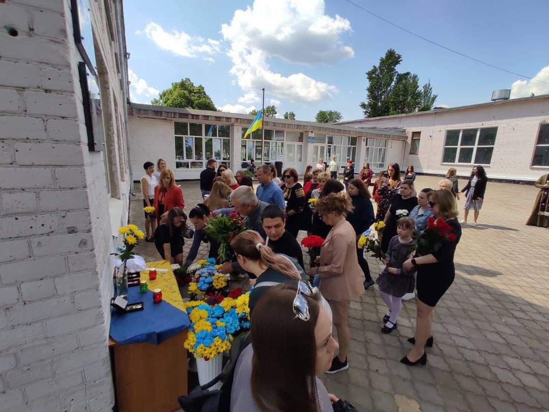Відкриття меморіальних дошок Андрію Єрофеєву та Юрію Кутумову
