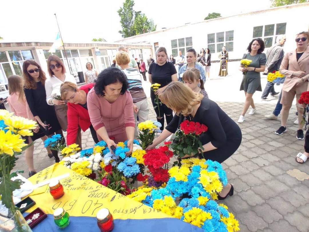 Відкриття меморіальних дошок Андрію Єрофеєву та Юрію Кутумову