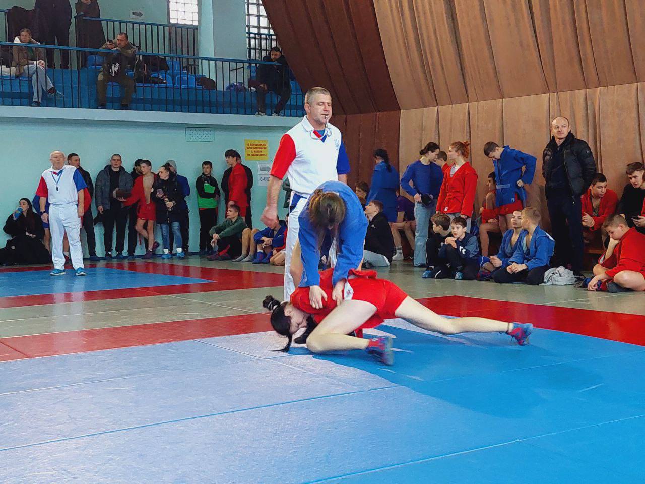 Чемпіонат міста з боротьби самбо серед кадетів, старших юнаків та юніорів