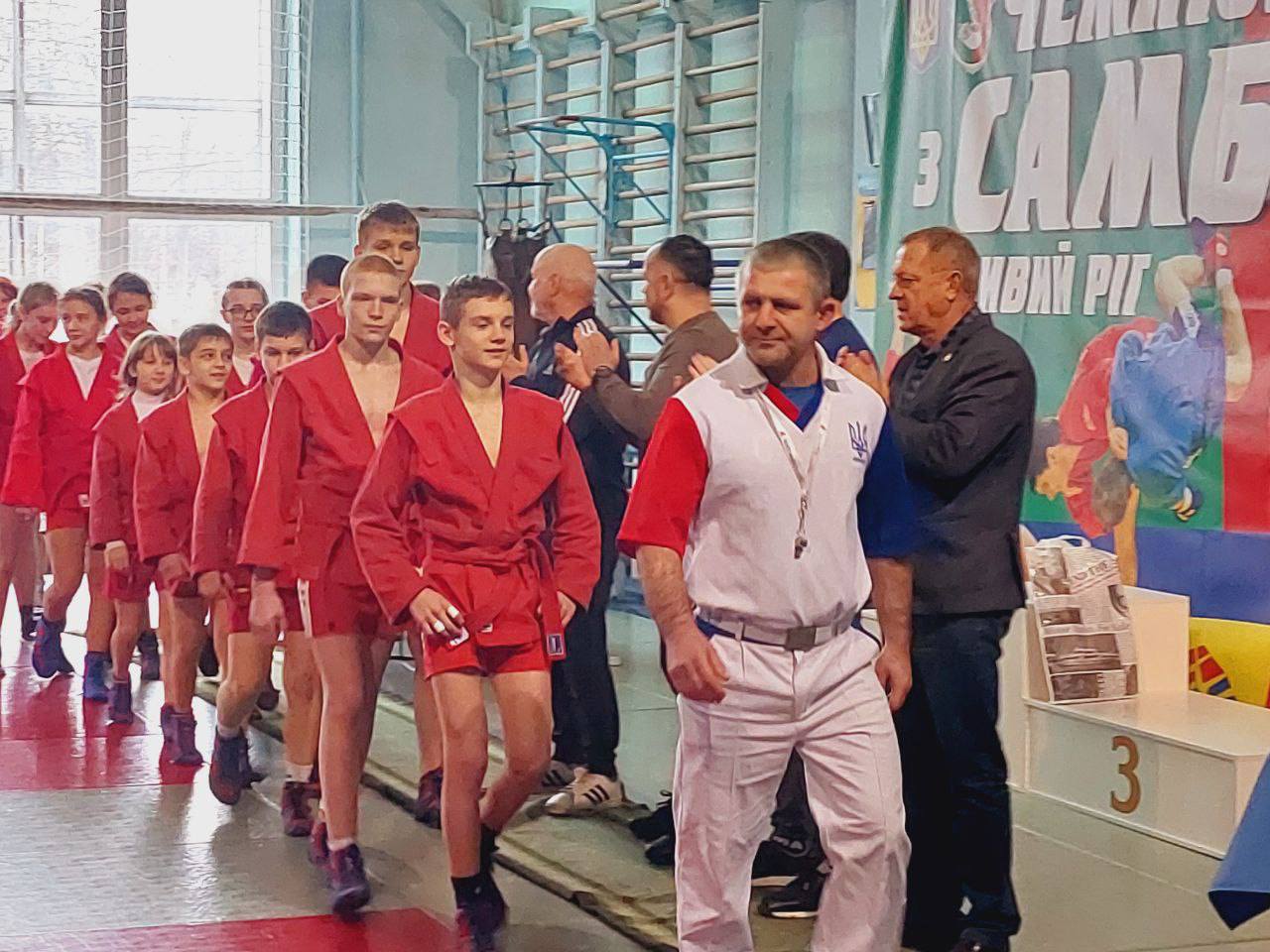 Чемпіонат міста з боротьби самбо серед кадетів, старших юнаків та юніорів