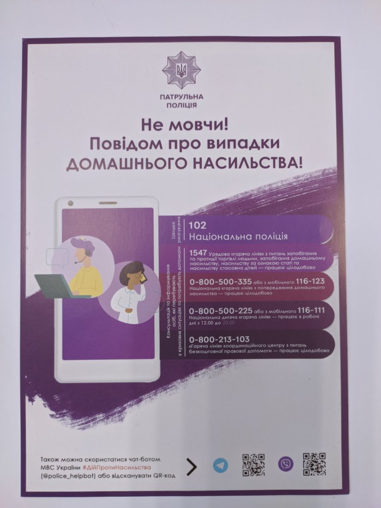 «Алгоритм реагування домашнього насильства» 