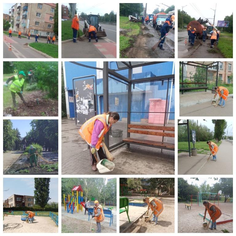 РОБОТИ З БЛАГОУСТРОЮ РАЙОНУ