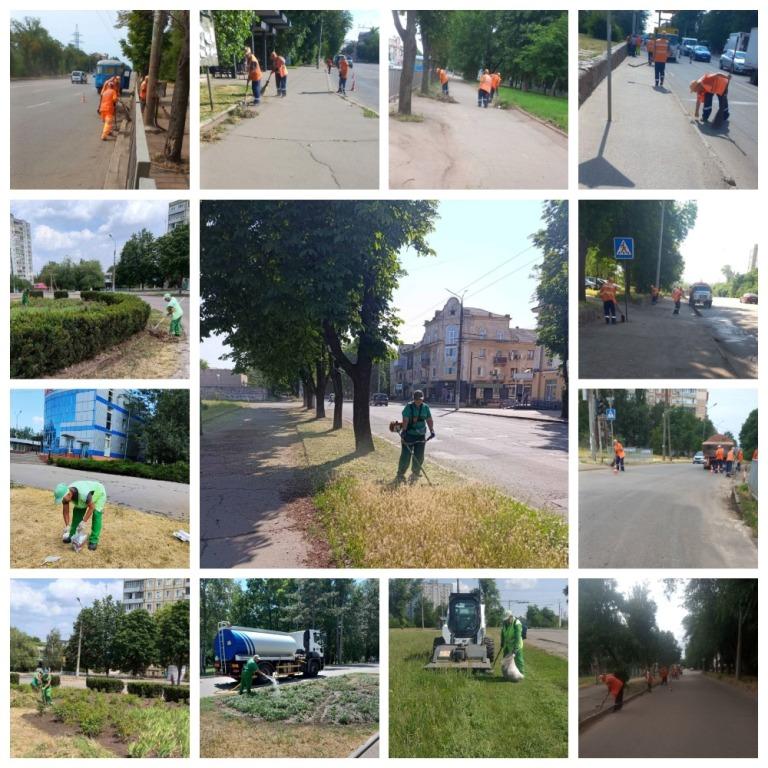 РОБОТИ З БЛАГОУСТРОЮ РАЙОНУ