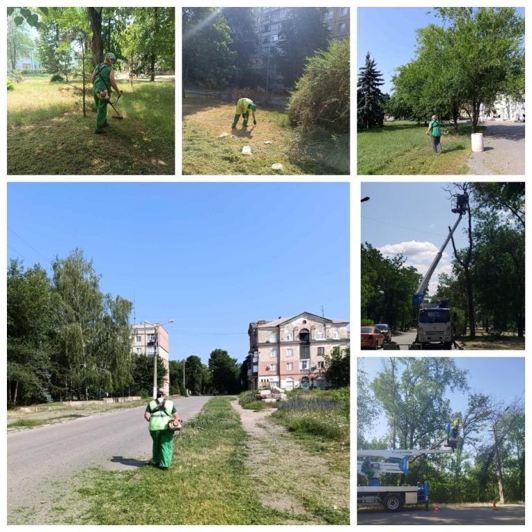 РОБОТИ З БЛАГОУСТРОЮ РАЙОНУ