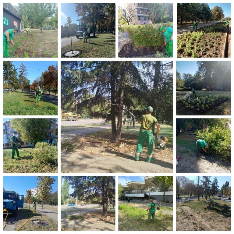 РОБОТИ З БЛАГОУСТРОЮ РАЙОНУ