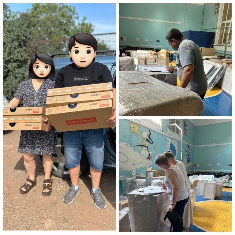 Передача комп’ютерної, побутової техніки та меблів прийомним сім’ям та дитячим будинкам сімейного типу Покровського району