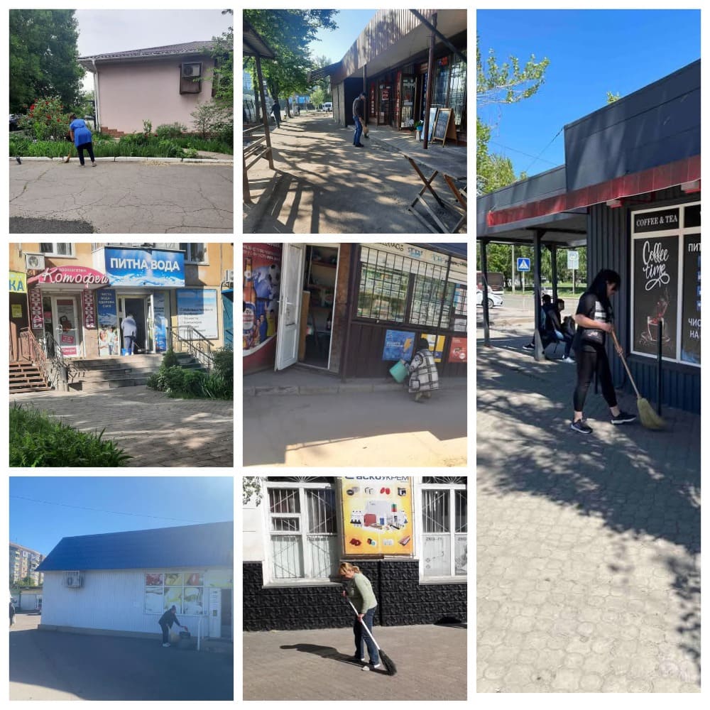 Підприємці Покровського району, в черговий раз, долучилися до прибирання власних об’єктів бізнесу