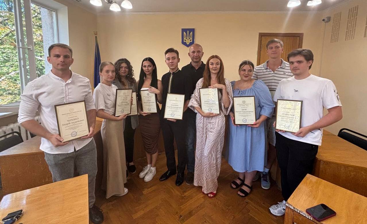 Відбулася урочиста зустріч голови районної в місті ради Андрія Соколовського з молодими представниками громади району