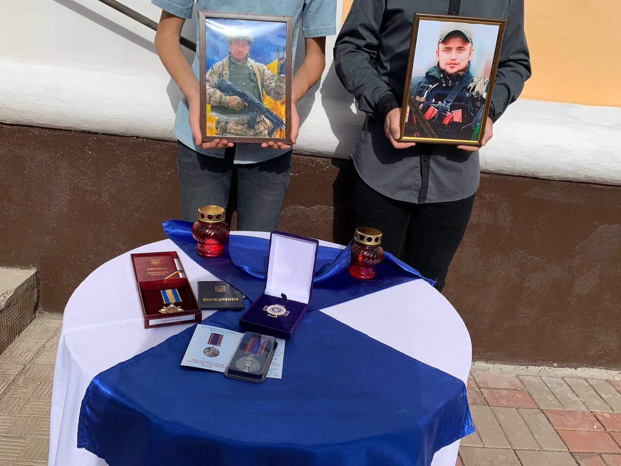 Відбулося відкриття меморіальних дошок Медведюка Дмитра Олександровича, Цимбалія Анатолія Миколайовича, Гуцала Євгена Володимировича та Кучугурного Ігора Валентиновича