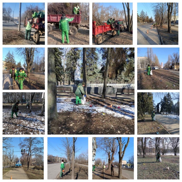 РОБОТИ З БЛАГОУСТРОЮ РАЙОНУ