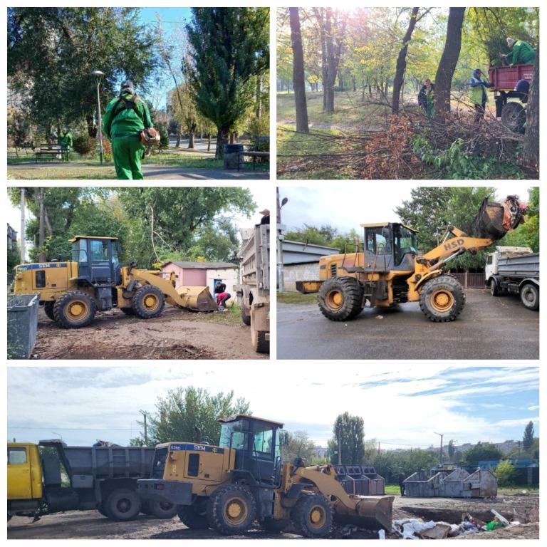 РОБОТИ З БЛАГОУСТРОЮ РАЙОНУ